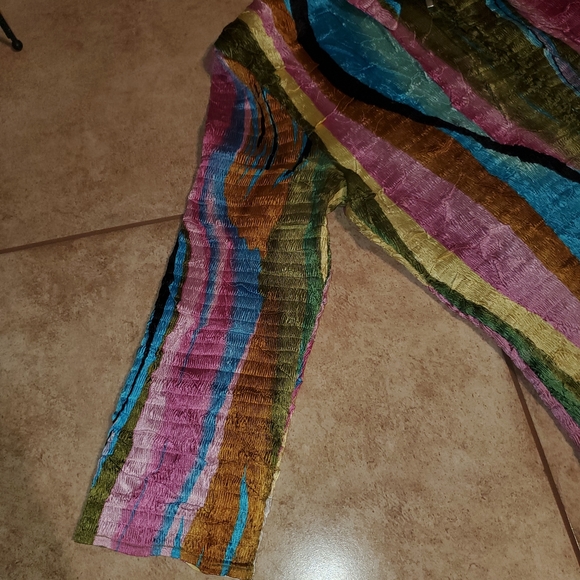 Multicolored zip up jacket - Picture 3 of 7